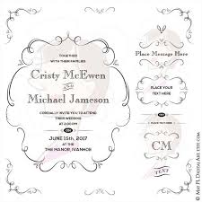 Invitation Digital Download Swirls Clipart Great As Wedding Etsy Clip Art Wedding Frames Invitations
