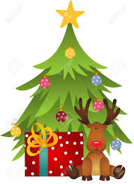 Cute Reindeer With Christmas Tree And Gift Royalty Free Cliparts Vectors And Stock Illustration Image 67096097 The christmas tree coloring sheet will keep your. cute reindeer with christmas tree and gift