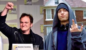 Taryn manning wears an asymmetrical lanvin dress Quentin Tarantino Almost Directed 8 Mile Cult Mtl