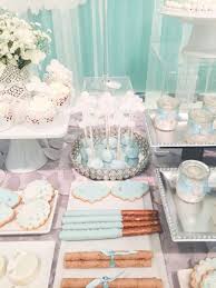 We definitely wanted to try to incorporate all of those into our nautical themed mantel. Shimmering Heaven Sent Baby Shower Baby Shower Ideas 4u