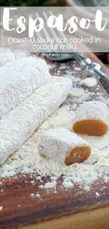 Espasol Recipe Recipe Filipino Food Dessert Glutinous Rice Flour Sweet Treats Recipes
