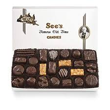 Sees Candies 1 Lb Dark Chocolates