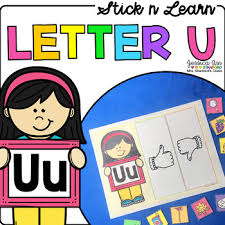 As in english, the spanish alphabet contains 5 vowels: Letter U Alphabet Sound Matching Sorting Activity Game Card Mats