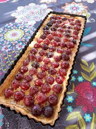 Tarte Aux Cerises Thym Citron Vert Le Livre Des Recettes De Chantal Tarte Cerise Tarte Recette Dessert