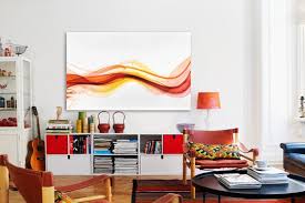 Aujourd'hui, il en existe des simples donnant l'illusion que votre mur a été peint récemment (idéal si le ponçage et la. Tableau Rouge Deco Murale Rouge Izoa
