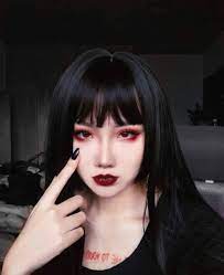 Using an eggplant or dark hue, line as closely to your lashes as you can, then smudge and soften the line with a small angled brush, says celebrity makeup artist tara loren, who has worked with zooey deschannel and winona ryder. Attitude Clothing Co On Twitter Her Hair And Makeup Are So Perfect Whatdidroysay Hair Makeup Beauty Goth Gothic Gothgirl Gothicgirl Black Blackhair Bblogger Altgirl Alternativegirl Witchy Fashion Style Beautyinspiration