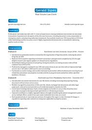 Professional Real Estate Legal Assistant Resume Examples