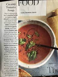 Creamy Tomato Soup Soup Recipes Vegetarian Dishes Tomato Soup Recipes