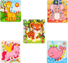 We call the twos terrific. Univocean Set Of 5 Two Piece Shaped Jigsaw Puzzles For 3 Year Old Kids Educational Board Games Board Game Set Of 5 Two Piece Shaped Jigsaw Puzzles For 3 Year Old Kids