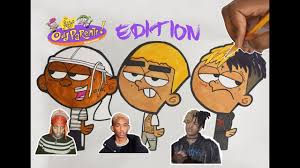 Are there famous rappers in jail now? Draw Rappers As Cartoons Xxxtentacion Ski Mask Jaden Smith S1 Ep1 Youtube