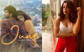 She is part of the show called 'entertainment ki raat at 9 limited edition.' June First Look Out Siddharth Menon Neha Pendse Film Poster Is Full Of Romance