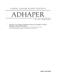 Obyek hukum menurut pasal 499 kuh perdata yakni benda. Top Pdf Jurnal Hukum Acara Perdata 123dok Com