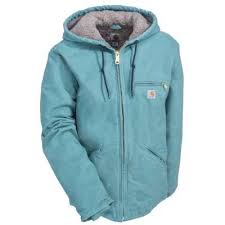 Carhartt jackets have everything you could ask for in cold weather outerwear, so of course, we're thrilled to. Carhartt Jackets Women S Wj141 454 Blue Sherpa Lined Sandstone Sierra Work Jacket Carhartt Jacket Jackets Carhartt