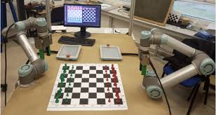 Each player starts with sixteen pieces: Collaborative Robot System For Playing Chess Download Scientific Diagram