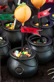 I have cake balls and pops in my gallary if you want to take a look and see how i display some of them. Halloween Cauldron Cake Pops Stand Tutorial Chic Party Ideas