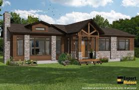 Modele 817 Expert Maison Par Goscobec Entrepreneur En Constructions Usinees Cottage Homes House Exterior House Styles