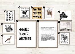 Fortunately, i found a little window of time to complete them and share this project with you just in time for this months pinterest. 40 Free Farmhouse Printables For That Fixer Upper Vibe Little Gold Pixel