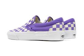 Black And White Rainbow Checkered Vans Image Result For Vans Slip On Checkered Purple Purple Vans Rainbow Vans Vans Slip On Shoes
