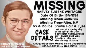 Missing Soldier: Corporal Harvey Eugene Whitacre