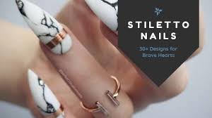It can be a bit difficult to make a stiletto nail look natural, but keeping it fresh with a coat of clear polish is a great start. 32 Trendy Stiletto Nail Designs For Brave Hearts Belletag