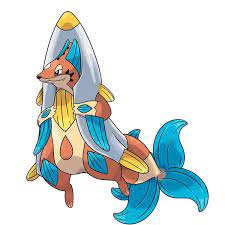 Pokemon Infinite On Instagram Mega Floatzel A Water Steel Type With Propeller Tail It Is One Of The Fastest Pokemon Pokemon Sea Creatures Disney Characters