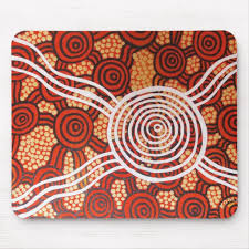 Corroboree Ii Aboriginal Art Mouse Pad Zazzle Com Aboriginal Art Aboriginal Art