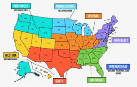 Create a custom map of us counties. Transparent Map Of America Png Color Coded Map Of United States Png Download Kindpng