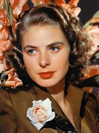 Ingrid Bergman 1915 1982 Actrice Suedoise Casablanca Pour Qui Sonne Le Glas La Maison Du Docteur Edwardes Swedish Actresses Ingrid Bergman Hollywood