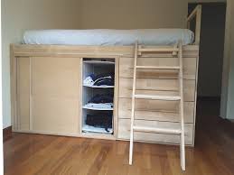 Whether it's windows, mac, ios. Platzsparendes Bett Mit Schrank Mit Turen Idfdesign