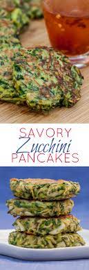 Savory Zucchini Pancakes With Basil And Blue Cheese Recipe Zucchini Pancakes Easy Appetizer Recipes Appetizer Recipes