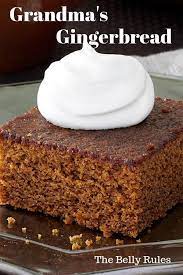 Grandma S Gingerbread Recipe Gingerbread Cake Recipe Gingerbread Recipe Cake Recipes