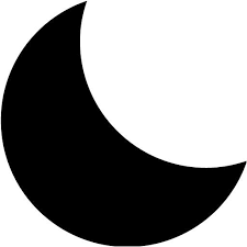 You can use these moon clipart black and white for your blog, website, or share them on all social networks. Black Moon 4 Icon Free Black Moon Icons