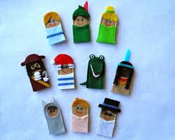 A Song Of Sixpence Peter Pan Finger Puppets Finger Puppets Felt Finger Puppets Felt Puppets