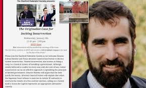 Stanford drops threat to withhold law student's diploma over satirical  flier about Capitol riot