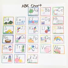 27 proper kindergarten abc chart