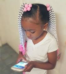 Braids With Beads Hairstyles For Black Kids 2019 Kids Hairstyles Black Kids Hairstyles Kids Braided Hairstyles