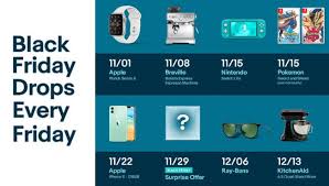 As it always is, that's the day after thanksgiving. Ebay S Black Friday Drops Kicks Off With New Deals Every Week Time Bulletin
