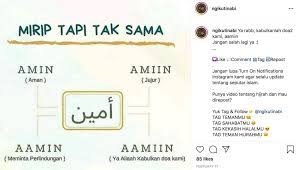 Ya rabbal 'alamin, salli 'ala tahal amin, fi kulli waqtin wa hin. Aamiin Ya Rabbal Alamin Artinya Dan Tulisan Arabnya