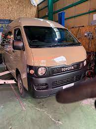 今日の作業7 12 ハイエース トヨタハイエース プラシーボ