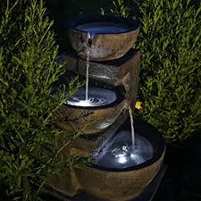 El mapa interactivo presenta la estructura del sistema energético argentino, que abarca las principales fuentes de energía desarrolladas en el país. Clgarden Fuente De Nsp12 Con Bateria Y Led Iluminacion Para Jardin Terraza Balcon Amazon Es Jardin
