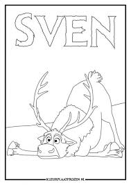 Sven Kleurplaat Uitprinten Frozen Coloring Pages Cool Coloring Pages Disney Coloring Pages