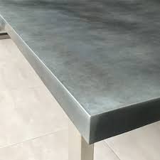 Diy instructions for making a zinc top table. Contemporary Zinc Furniture Zinc Tables Zinc Top Dining Table