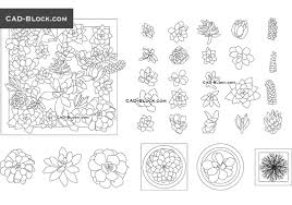 Trees, plants, potted plants, bushes, palms, simple trees, conifers, color trees,. Small Ornamental Plants Cad Blocks Autocad File Dwg