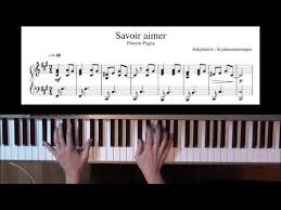 Слушать florent pagny — «savoir aimer» (шазамов: Partition Piano Sheet Music Florent Pagny Savoir Aimer Youtube
