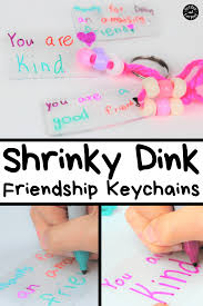 This is especially true if you want to give something thoughtful but still useful. Shrinky Dink Keychains For Friendship Gifts Coffee And Carpool Intentionally Raising Kind Kids