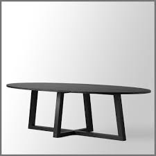 Oval Black Stain Dining Table Oval Table Dining Oval Dining Room Table Black Dining Room Table