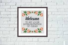 See more ideas about cross stitch patterns, cross stitch, stitch patterns. Welcome Funny Cross Stitch Pattern Grafik Von Tango Stitch Creative Fabrica