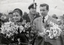 Select from premium simone signoret of the highest quality. Eshua Almalech With The French Actors Simone Signoret And Yves Montand Centropa Org