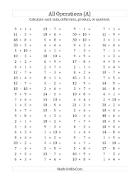 What you need to do is click to the options ($ off, % off, free shipping, gift card,…) on filter by and you can easily arrange your results. The 100 Horizontal Mixed Operations Questions Facts 1 To 10 A Math Fact Worksheets 4th Grade Math Worksheets Addition And Subtraction Worksheets
