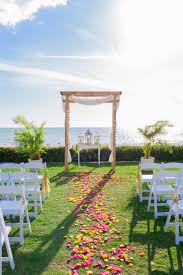 The Naples Beach Hotel Golf Club Beachfront Wedding Ceremony Set Up Beachfront Weddings Wedding Naples Naples Beach Hotel